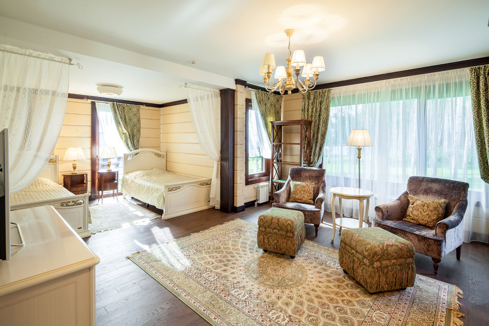 Интерьер трехэтажного загородного дома в Нижегородской области