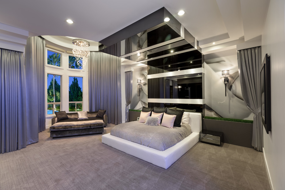 Vegas Modern Modern Bedroom Las Vegas by David Marquardt