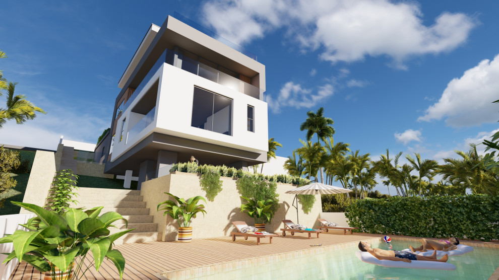 Проект виллы в Новороссийске.