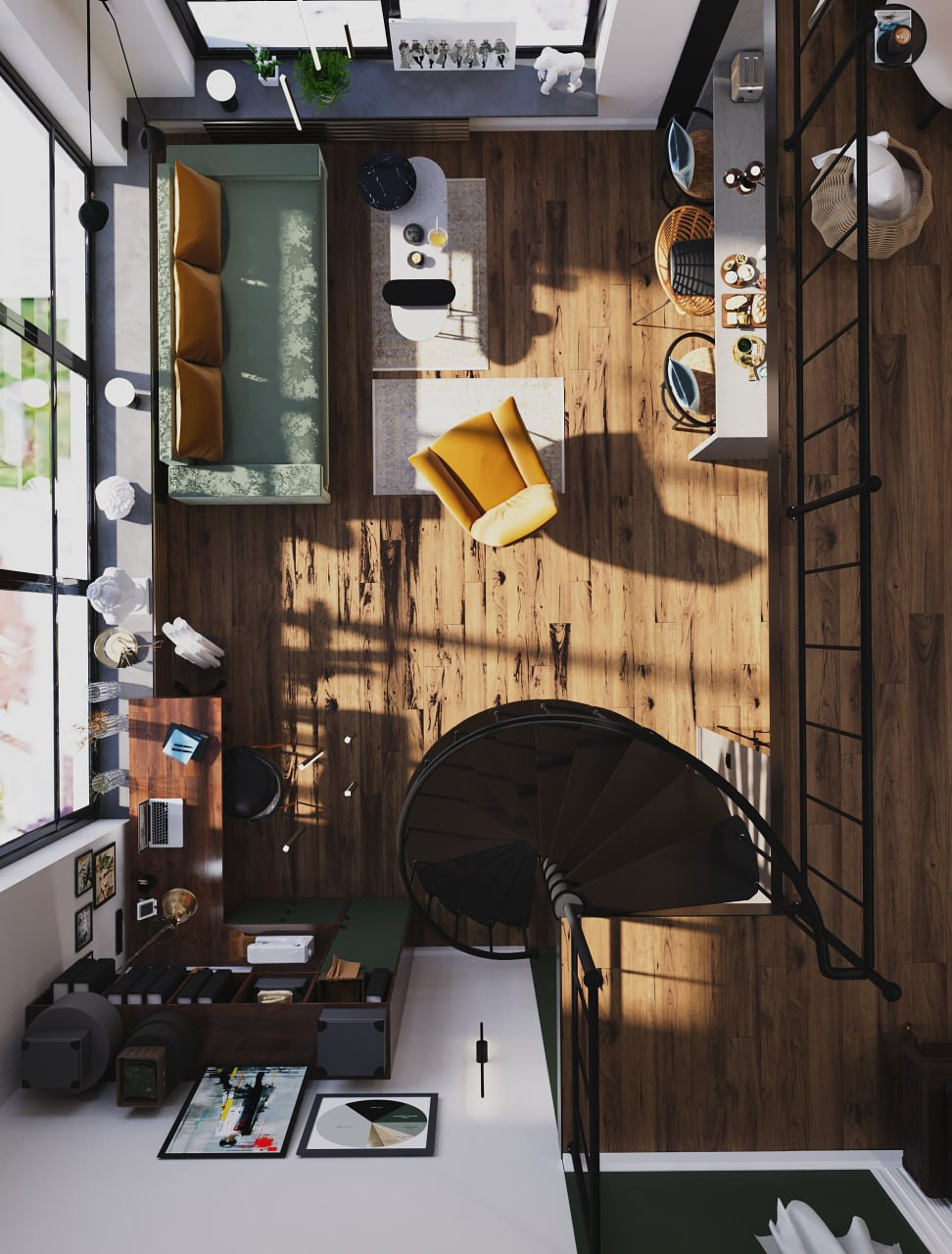 Новая жизнь старого индустриального пространства.