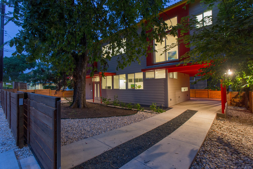 Minimalist home design photo in Austin