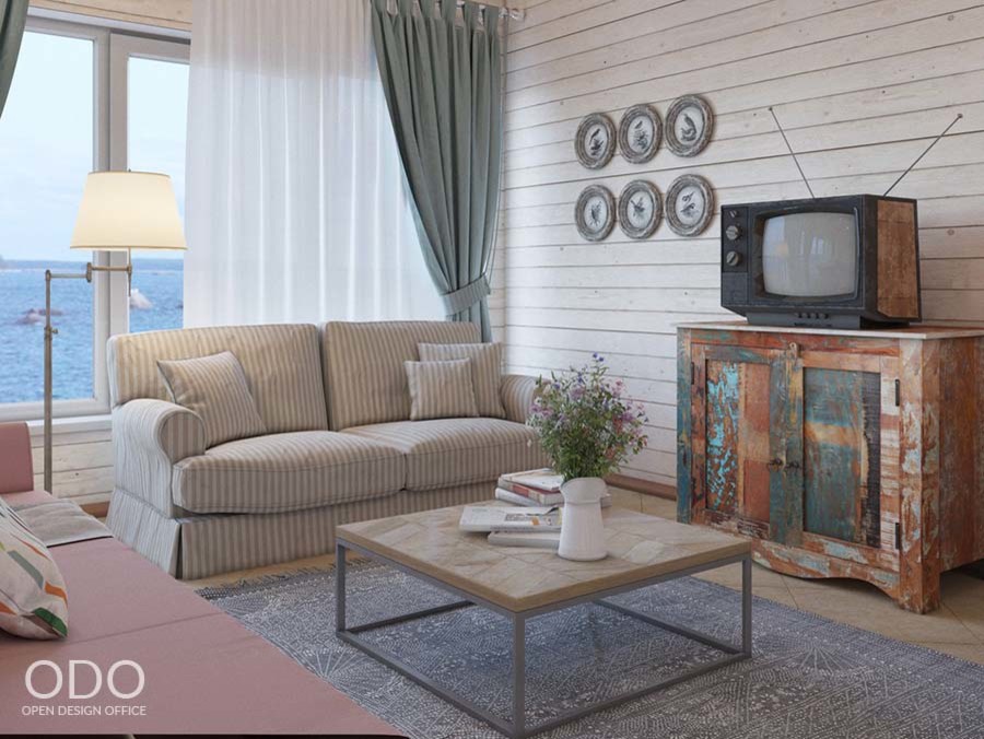 Комфортная территория/загородный интерьер