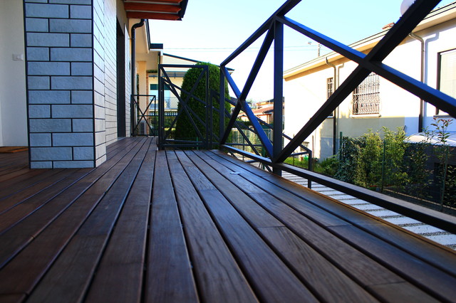 House B&B modern-terrasse