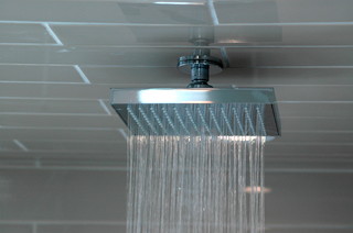 shower head flow restrictor uk with Eclectic style