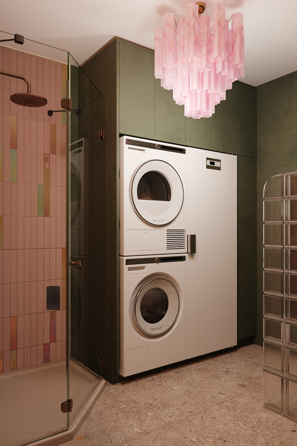 Санузел 6кв.м с прачечной