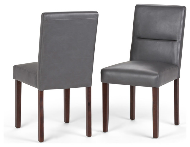 Ashford Contemporary Parson Dining Chair Set Of 2 Stone Gray Ashford Contemporary Parson Dining Chair Set Of 2 Stone Gray