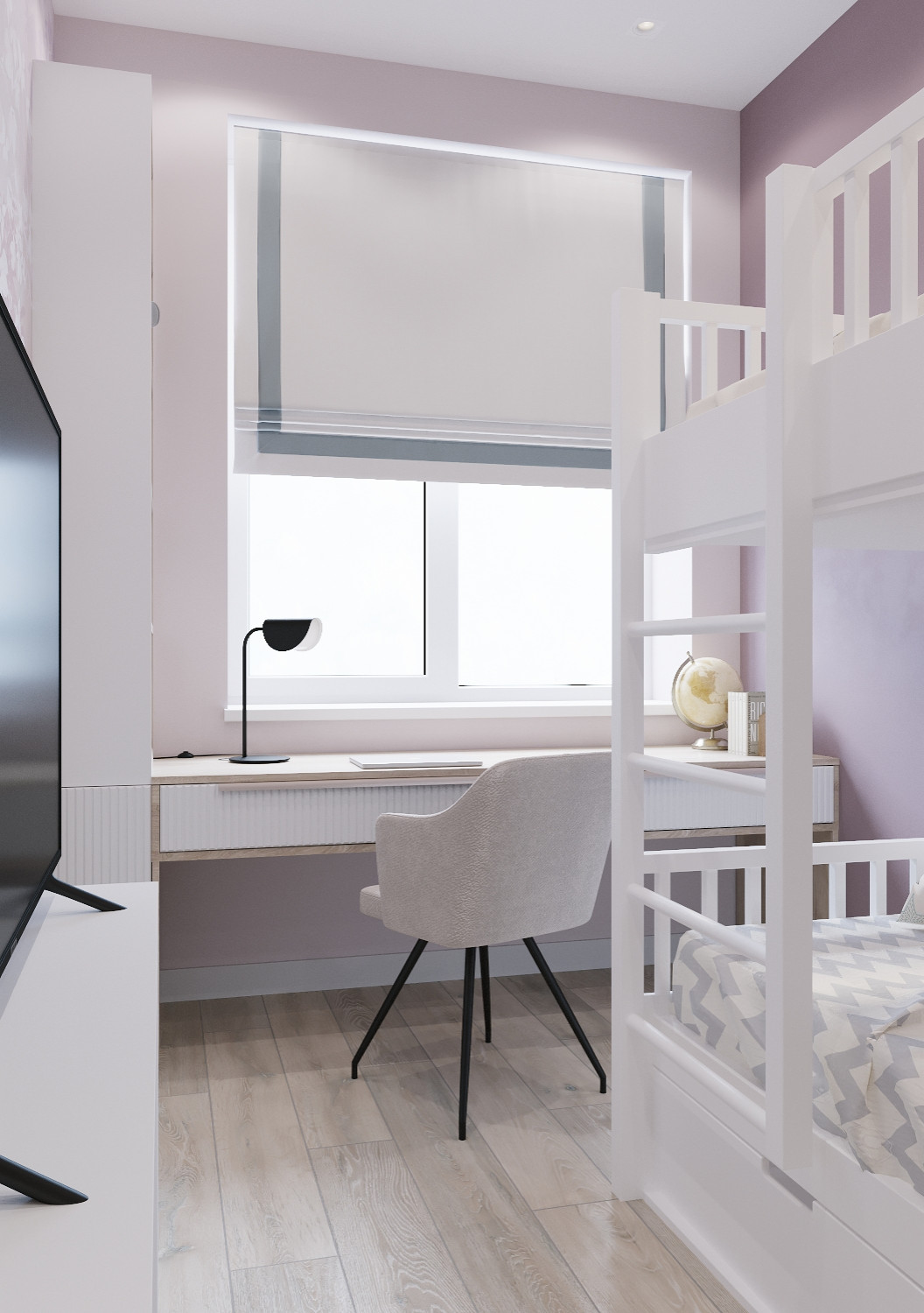 Детская комната для девочки ЖК Аристократ