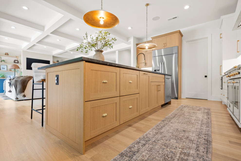 Inspiration for a transitional kitchen remodel in DC Metro