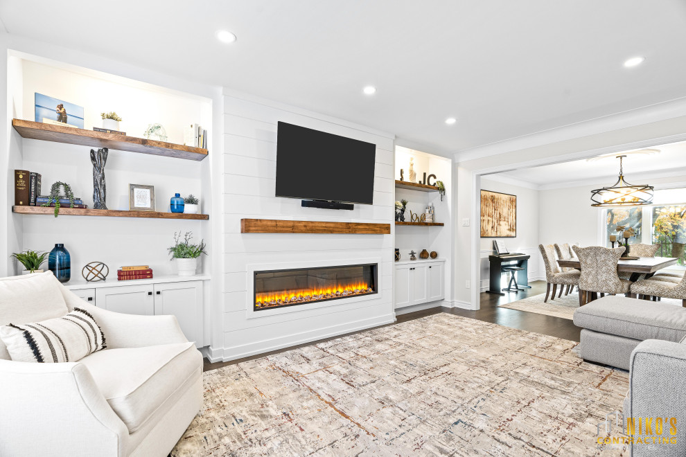 Sunnyside Cres | Fireplace Wall