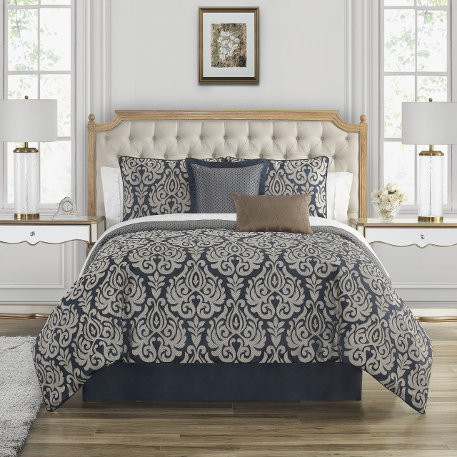 Waterford Bastia 4 PC Comforter Set Traditional Comforters And