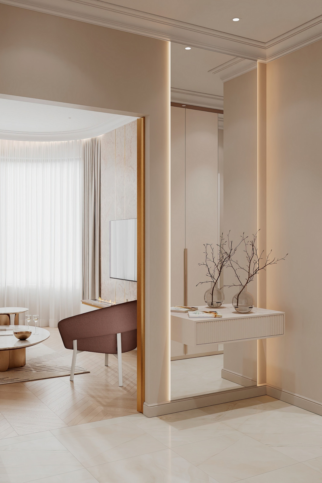 Дизайн и ремонт квартиры в ЖК Режиссёр - Богемная грация