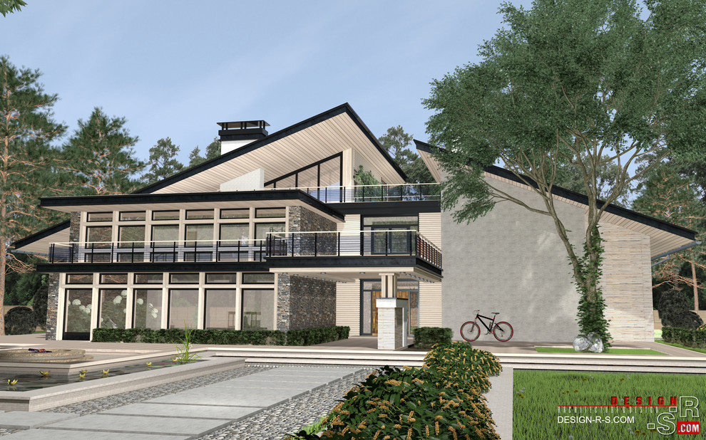 Жилой загородный дом 450 м2