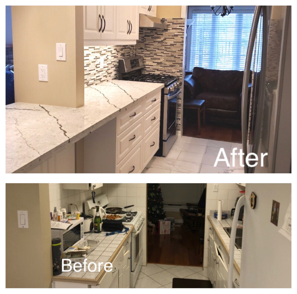 Salerno Crest Small Kitchen Remodel