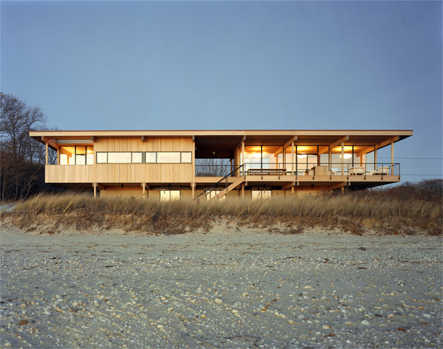 Shelter Island moderne-facade
