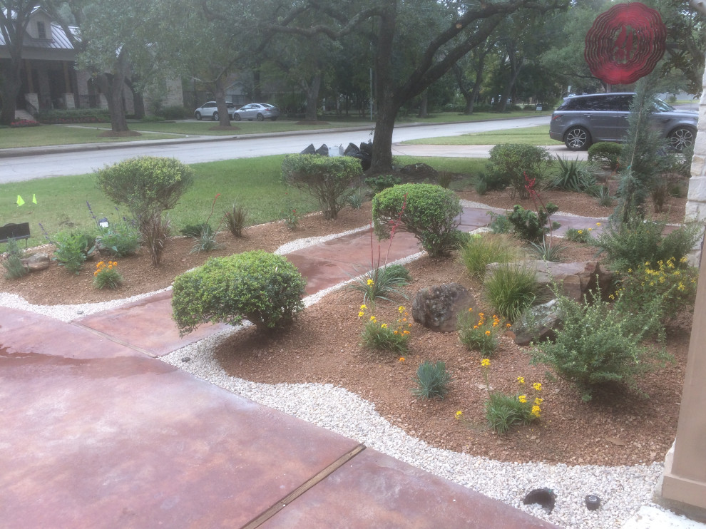 Designed and installed New Drought Tolerant low maintenance garden