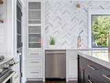 Transitional Kitchen by Clearcut & Co