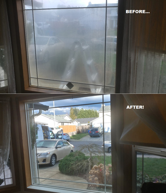 Before and After Simonton Window Install Portland by HOMEMASTERS Houzz IE