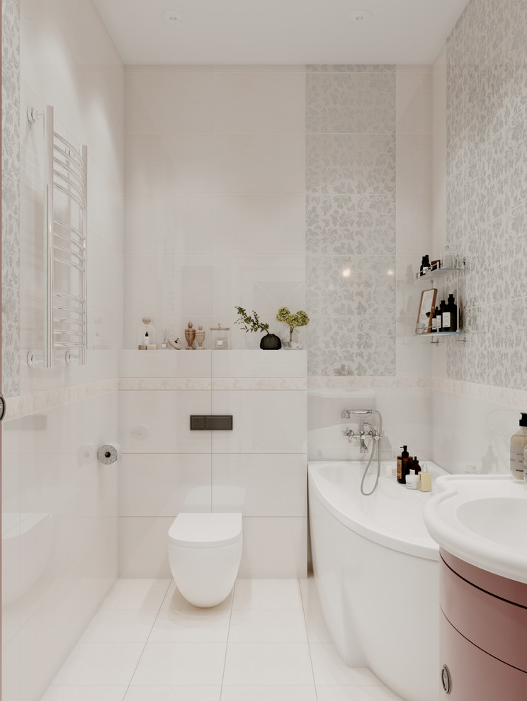 Современная классика в пастельных тонах. ЖК Рассказово, 100 кв.м.