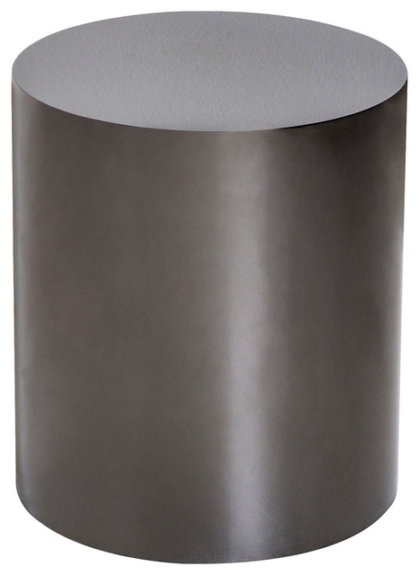 Ajax Modern Clic Black Onyx Cylinder Side Table Ajax Modern Clic Black Onyx Cylinder Side Table Tables And End By Kathy Kuo Home