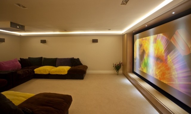 This is an example of a traditional home theatre in Other.