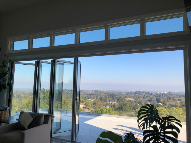 Nana Door & Glass Rail Remodel contemporary