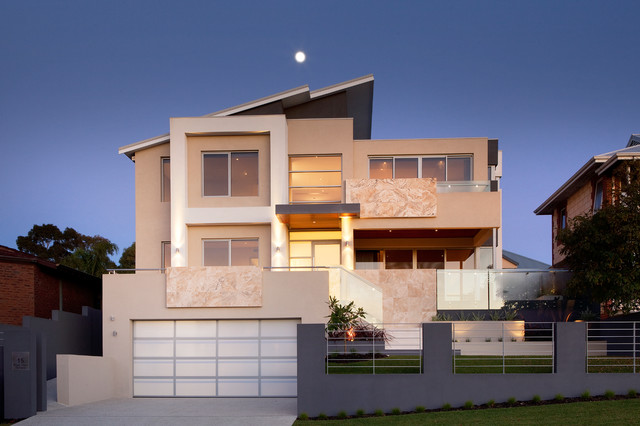 Riverview modern-fasad