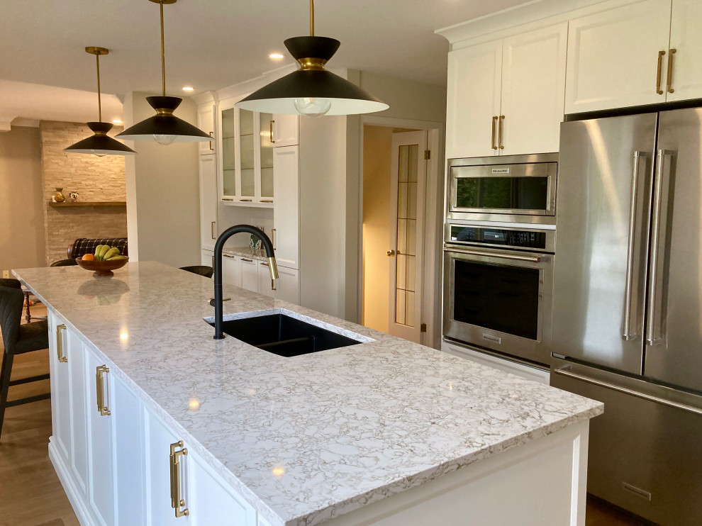 Kitchen - transitional kitchen idea in Toronto