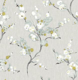 IN STOCK: Japanese Blossoms Peel and Stick Wallpaper - Asian