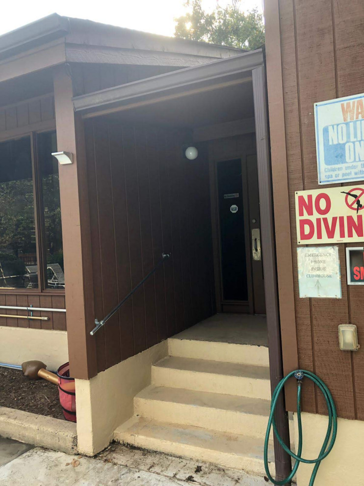 Pool House, Paint and Repairs
