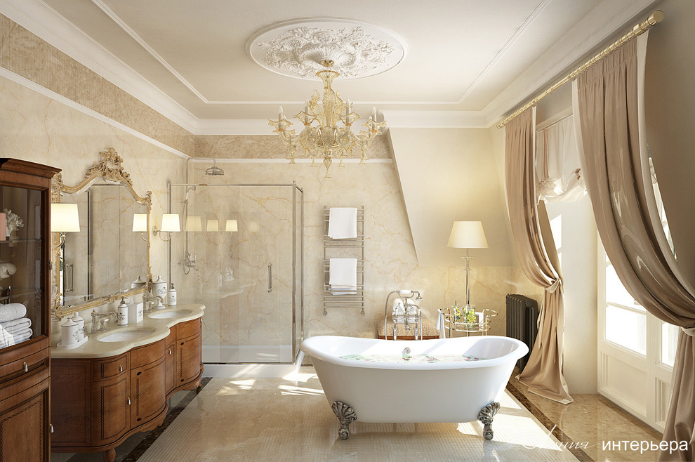 Загородный Дом в Подмосковье, классический интерьер