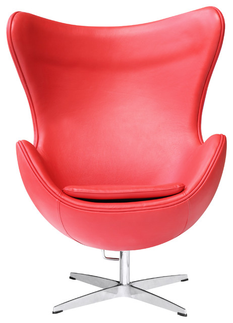 Egg Chair In Leather By Lemoderno Armchairs And Accent Chairs Egg Chair In Leather By Lemoderno Armchairs And Accent Chairs Style Modern