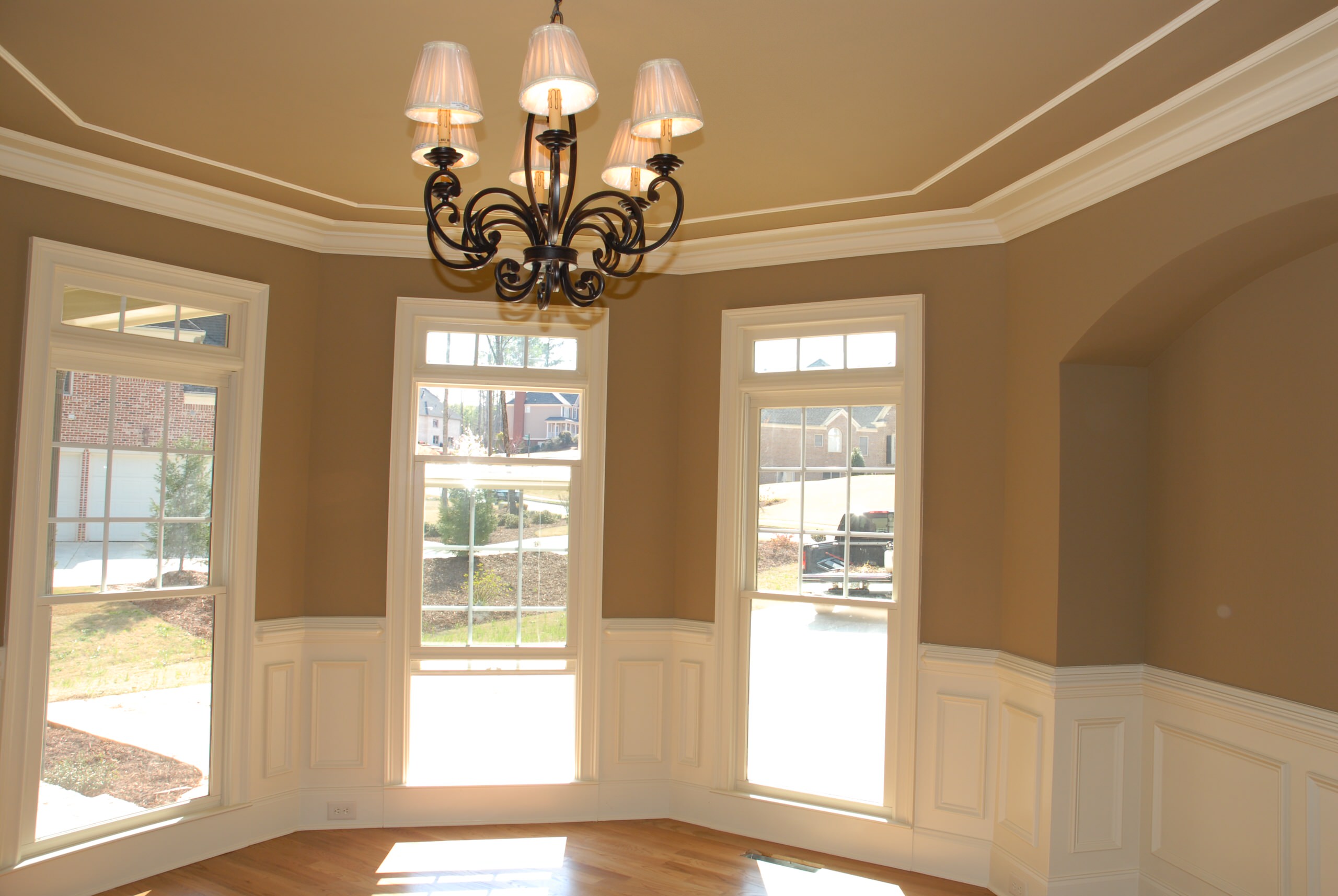 Traditional Home Build with Custom Trim, Mantle and Moldings