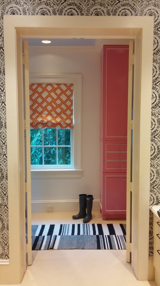 Design ideas for a transitional kids' room in Atlanta with carpet.
