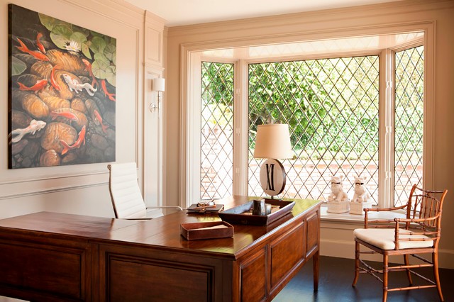 Cape Cod Style in Laguna Beach, CA maritim-arbeitszimmer