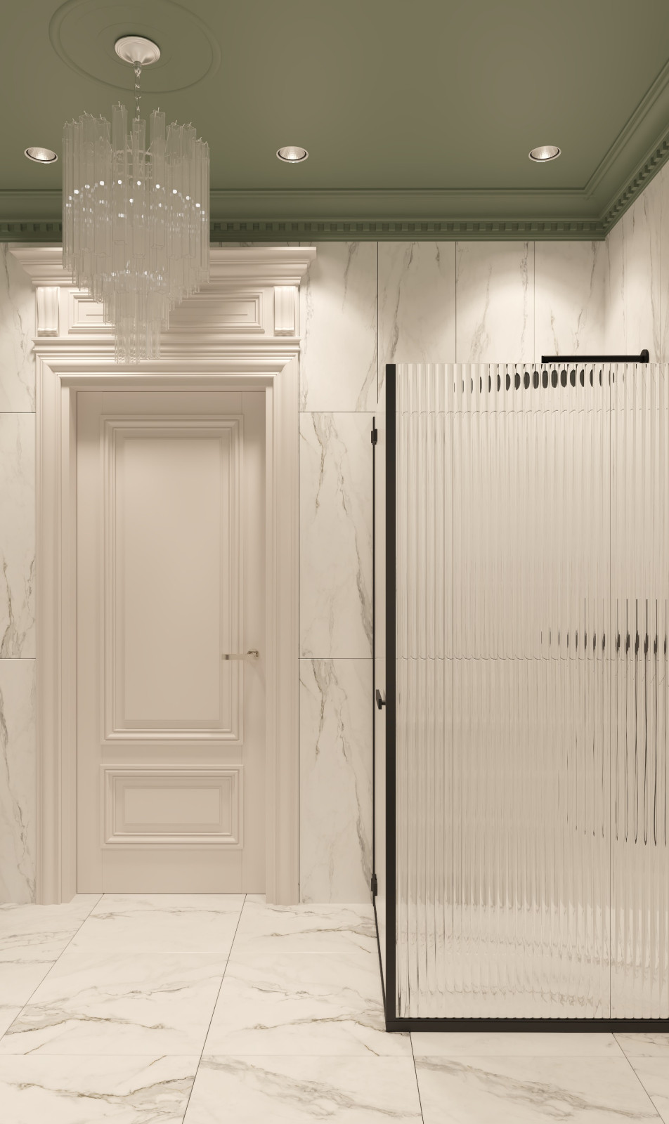 Современный  элегантный интерьер