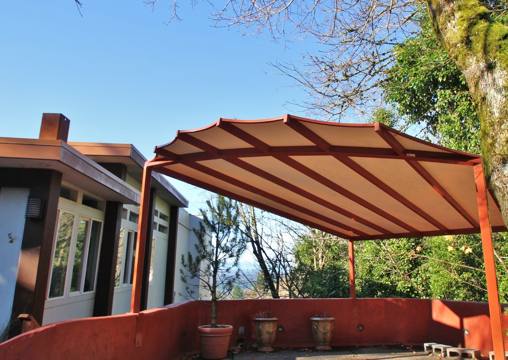 Carport canopy awning - Contemporary - Garage - Portland ...