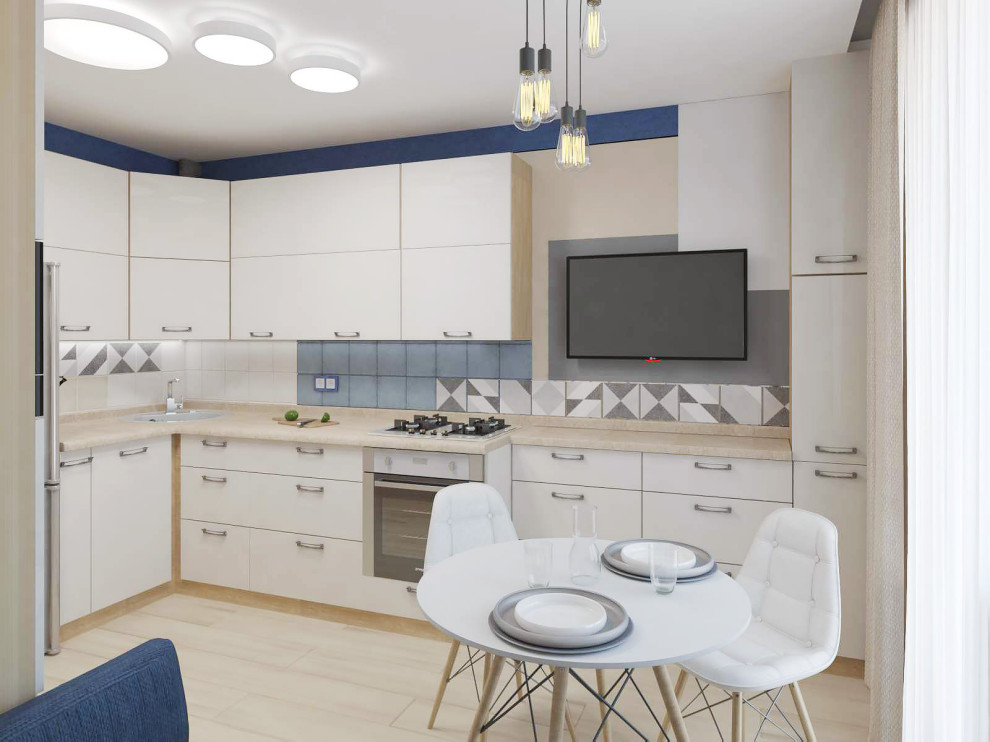 Квартира в г Бор, по мотивам Малевича и Кандинского