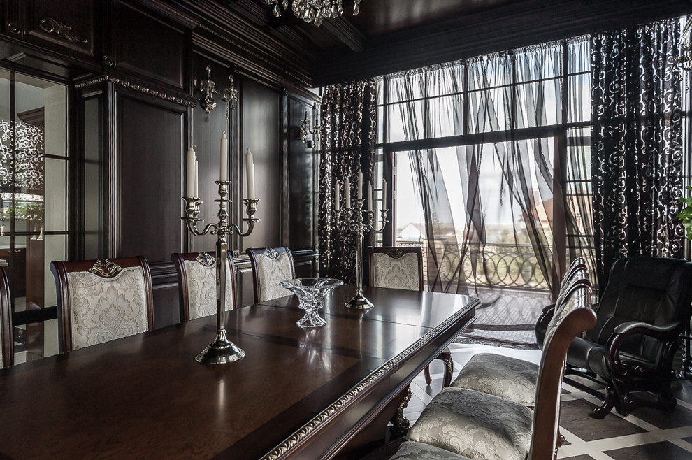 СТОЛОВАЯ В КЛАССИЧЕСКОМ СТИЛЕ