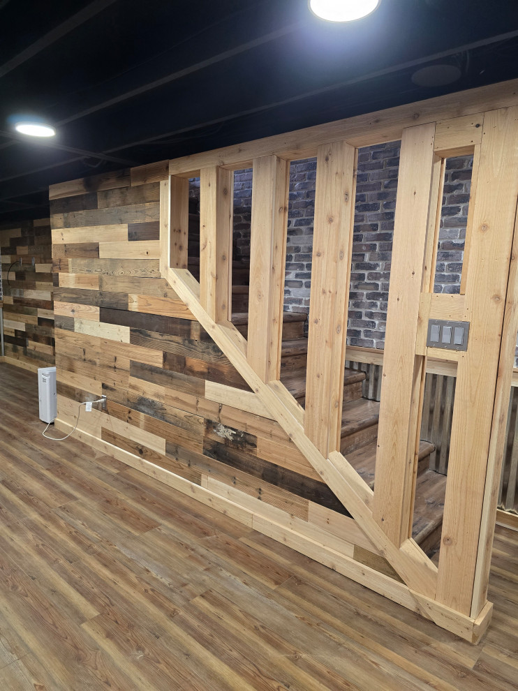 Man Cave Basement Remodel