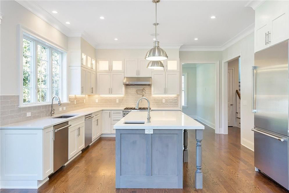 Inspiration for a transitional kitchen remodel in DC Metro
