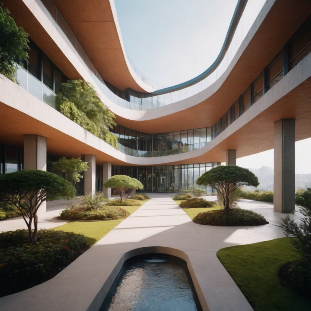 (re)MIXED : Многофункциональный выставочный центр : AI Modernism space