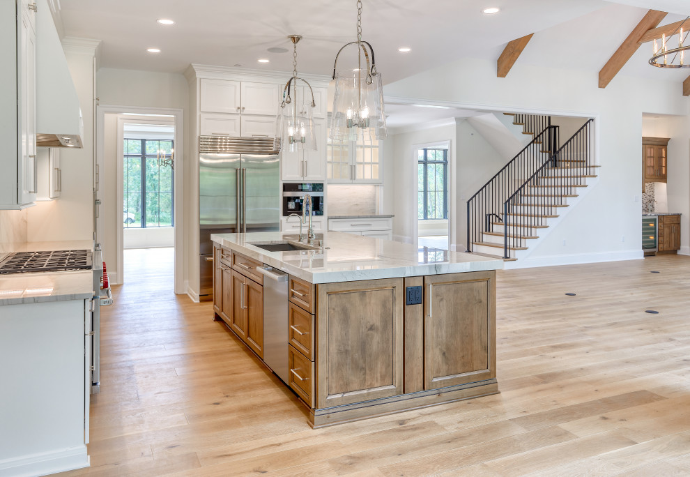 Vaulted Ceiling Custom Cabinetry Home
