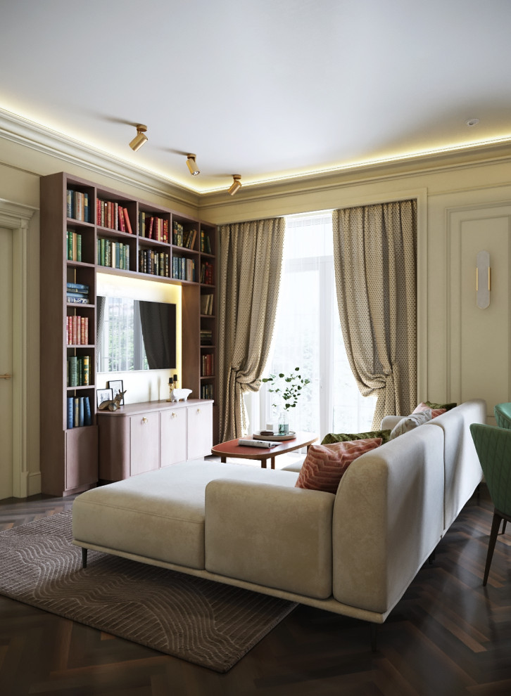 Кораллово-оливковый микс