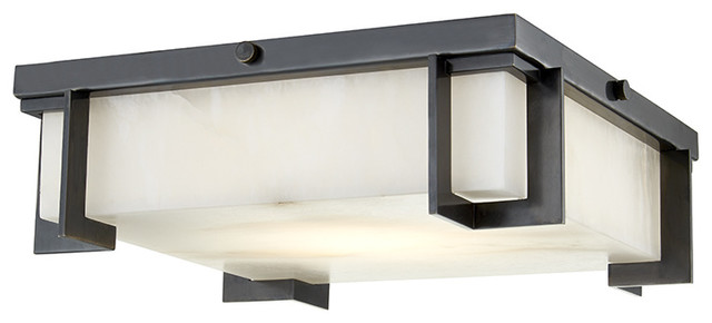 Delmar LED Large Flush Mount - Transitional - Flush-mount Ceiling ...