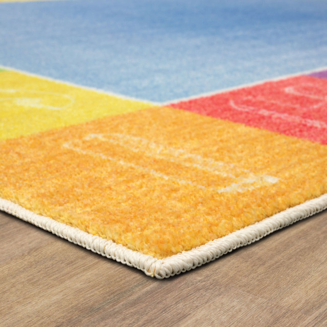 Alphabet Border Area Rug, 8' x 10' - Contemporary - Kids Rugs - by ...