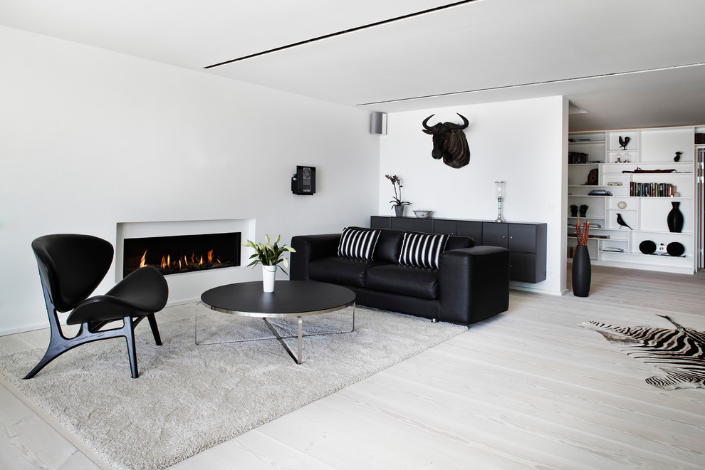 Scandinavian living room in Aarhus.