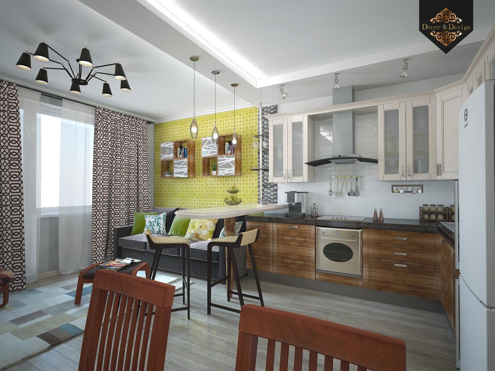 Трехкомнатная квартира для семьи с двумя детьми по ул. Чистопольская (Казань)