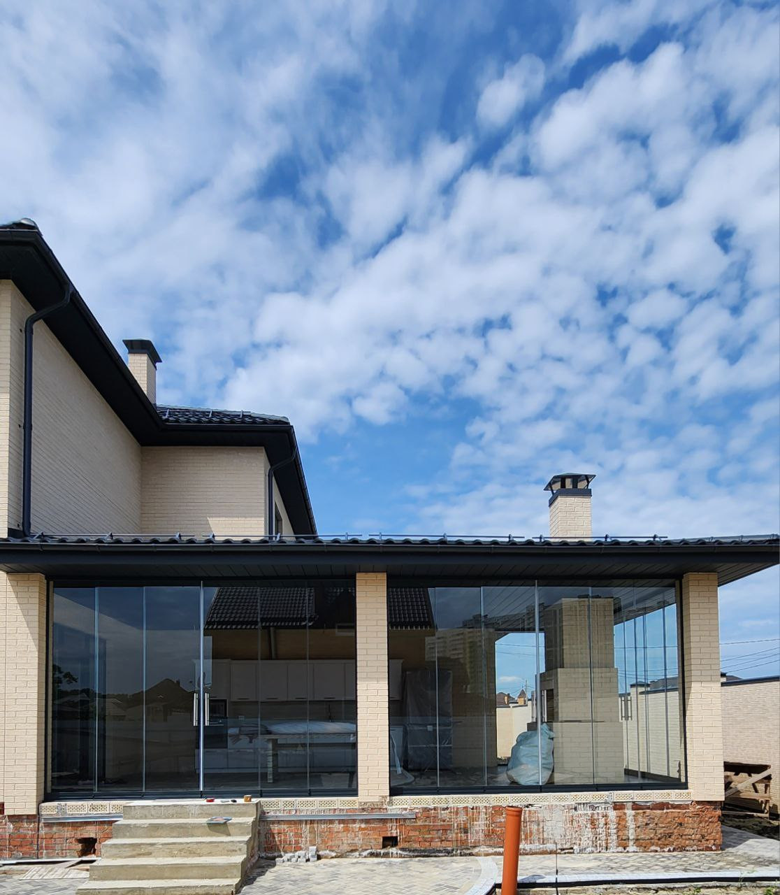 Безрамное остекление