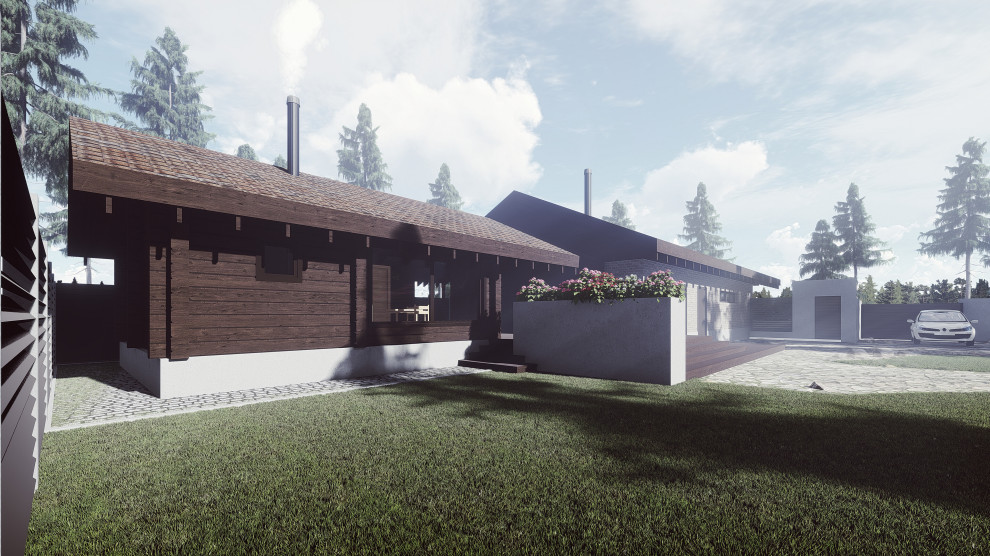 Шале в поселке Сосновка-club