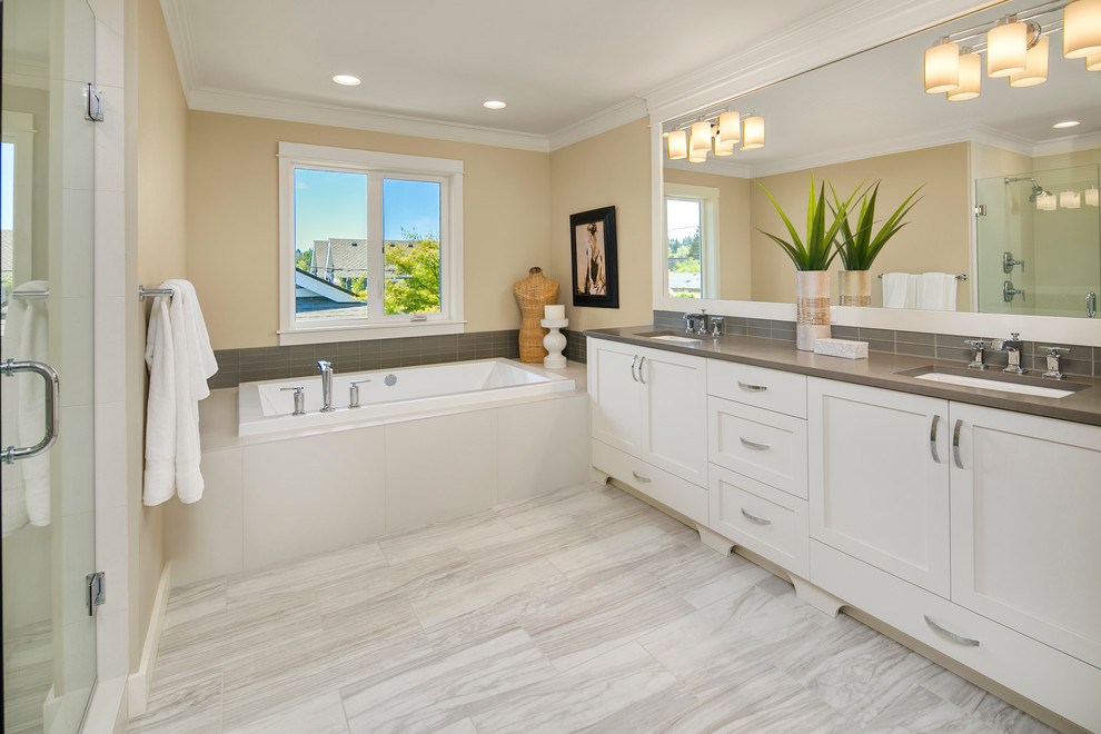 Master Suite Bathroom - Traditional - Bathroom - Seattle - by Chaffey ...